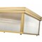 Z-Lite Carnaby Flush Mount, 4-Light, 18 In.W x 8 In.H, Modern Gold/Clear Ribbed 7504FS18-MGLD - alternate 4